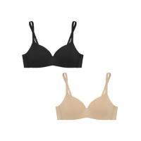 ราคา Sabina BRALESS PRETTY PERFECT เสื้อชั้นในไม่มีโครง (แพ็ก 2 ชิ้น) สีดำเนื้อ (331665-714957010)