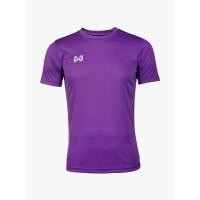 ราคา Warrix เสื้อฟุตบอลคอกลมแขนสั้น สีม่วง (333018-741083010)