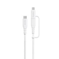 ราคา Maktar Type-C to Lightning Cable White รุ่น MKCK-CCL-WOV-W12 (333427-741355010)