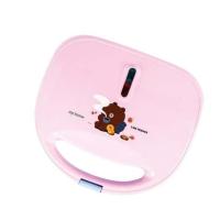 ราคา My home เครื่องทำแซนวิส LINE FRIENDS 2ช่อง รุ่น SW244 ชมพูฟ้า (332670-740955010)