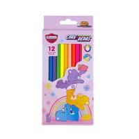 ราคา Master Art ดินสอสีแท่งยาว 12 สี แคร์แบร์พาสเทล (กล่องคละลาย) (333437-741365010)
