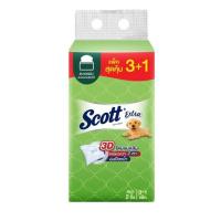 ราคา สก๊อตต์เอ็กซ์ตร้า รุ่นแผ่นดึง 150 แผ่น (แพ็ก 3+1) (334202-741781010)