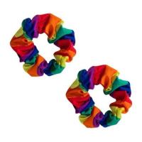 ราคา CC Pride ยางมัดผมสครันชี่ สีรุ้ง แพ็ค 4 ชิ้น (334341-741839010)