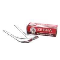 ราคา ZEBRA ตราหัวม้าลาย ช้อนหัวม้าลายใหญ่ (กล่องละ 12 คัน) (334900-742154010)