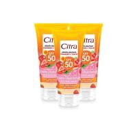 ราคา ซิตร้า โลชั่นกันแดด สตอเบอร์รี่ SPF50+ ขนาด 60 มล. (แพ็ก 3 ชิ้น) (356522-708685010)