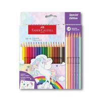 ราคา Faber-Castell ดินสอสีไม้ยูนิคอร์น 24 สี (336386-743022010)
