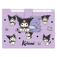 ราคา CODE:D แฟ้ม 8 ช่อง Sanrio - Kuromi (336374-743019010)