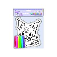ราคา Wanna Kuromi ตุ๊กตาระบายสีซักได้ D.I.Y Washable Toy (337147-743551010)