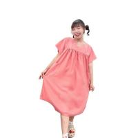 ราคา MD ชุดนอนกระโปรง คอวีอกจีบ Freesize (356081-728842010)
