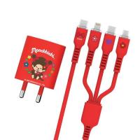 ราคา Amaze One Monchhichi Charger Set 3in1 รุ่น A-MCC017 (327665-738424010)