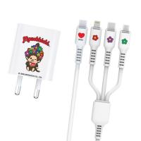 ราคา Amaze One Monchhichi Charger Set 3in1 รุ่น A-MCC017 (327665-738422010)