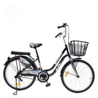ราคา LA Bicycle จักรยานแม่บ้าน Dawn City 24 นิ้ว สีดำ (574341-555884010)