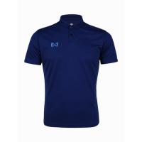 ราคา Warrix เสื้อโปโลสีกรม PIQUE POLO (338333-744220010)