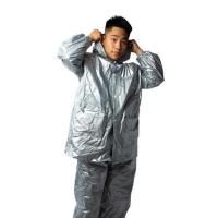 ราคา เสื้อกันฝนผู้ใหญ่ผ้ามุก เสื้อ-กางเกง ขนาด XXL (377063-688693010)