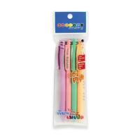 ราคา Maples ปากกาลูกลื่นหมึกน้ำเงิน ด้ามคละสี 4ด้าม/แพ็ก (6 แพ็ก 24 ด้าม) (457416-358131010)