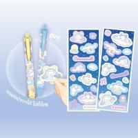 ราคา CODE:D ปากกาเจล 0.5 มม. หมึกน้ำเงิน D.I.Y. Pen Set Sanrio คละลาย (แพ็ก 2 ชุด) (368276-736400010)