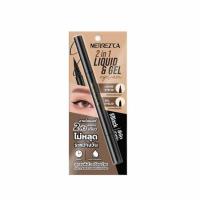 ราคา Merrezca อายไลเนอร์ 2 in 1 Liquid and Gel Eyeliner (ลิควิด 0.5 มล.+เจล 0.1 กรัม) #Black (356441-645434010)