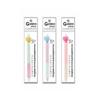 ราคา Golden ปากกาเจลแฟนซีหัวใจลบได้ 0.5 มม. ด้ามคละสี (แพ็ก 3 ด้าม) (334183-741771010)