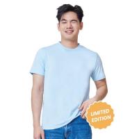 ราคา M2S Lifestyle เสื้อยืดคอกลมชาย ฟ้าแป้งเด็ก (323777-552588010)