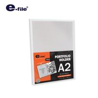 ราคา e-file แฟ้มสะสมผลงาน Portfolio Holder ขนาด A2 ปกพลาสติก PP (331781-740621010)
