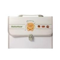 ราคา Deli แฟ้มกระเป๋าหีบเพลง Butterbear สีเขียว 13 ช่อง ขนาด A4 (325653-737467010)