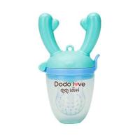 ราคา DODOLOVE จุกซิลิโคนดูดผักผลไม้ ที่จับทรงเขากวาง สีเขียว (355056-642339010)