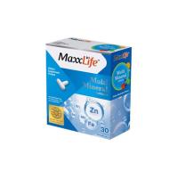 ราคา (Maxxlife) มัลติมิเนรัล บรรจุ 30 แคปซูล (346281-747385010)