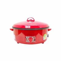 ราคา Hanabishi กระทะไฟฟ้าเคลือบเทฟลอน ฝาทึบ 10นิ้ว รุ่น HGP-10T (378908-245480010)