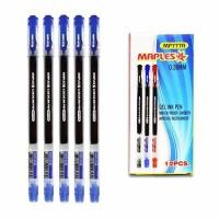 ราคา Maples 777A ปากกาเจลหมึกน้ำเงิน 0.38 มม. (12 ด้าม/กล่อง) (484076-397216010)
