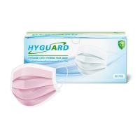 ราคา (HUGUARD) หน้ากากอนามัยทางการแพทย์ชนิด 3ชั้น สําหรับผู้ใหญ่ สีชมพู (50ชิ้น/กล่อง) แพ็กคู่ (327215-738138010)