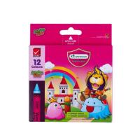 ราคา Master Art มาสเตอร์อาร์ตสีเทียนจัมโบ้ 12 สี (แพ็ก 4 กล่อง) (348412-748338010)