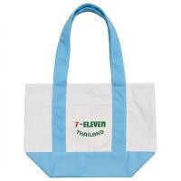 ราคา กระเป๋าผ้าแคนวาส Collection 7-Eleven ขนาดเล็ก สีฟ้า (340263-745349020)