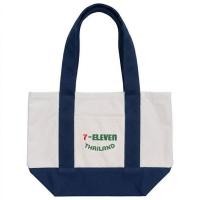 ราคา กระเป๋าผ้าแคนวาส Collection 7-Eleven ขนาดเล็ก สีกรม (340260-745347030)