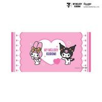 ราคา M2S Lifestyle ผ้าเช็ดตัว ลายลิขสิทธิ์ My Melody and Kuromi สีชมพู 27x54นิ้ว (362825-733279010)