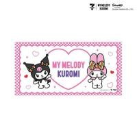 ราคา M2S Lifestyle ผ้าเช็ดตัว ลายลิขสิทธิ์ My Melody and Kuromi สีขาวหัวใจ 27x54นิ้ว (362824-733278010)