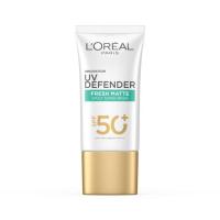 ราคา ลอรีอัล ยูวี ดีเฟนเดอร์ เฟรช แมทท์ เดลี่ ซันสกรีน SPF50 PA++++ 50 มล. (514231-449026010)