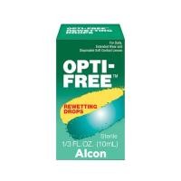 ราคา น้ำยาหล่อลื่นคอนแทคเลนส์ Opti-Free Rewetting ขนาด 10 มล. (505509-432797010)