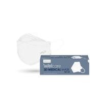 ราคา หน้ากากอนามัย 3D Welcare สีขาว กล่อง 25 ชิ้น (336965-717573010)