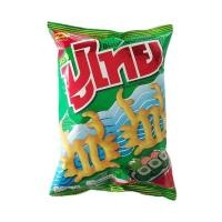 ราคา ปูไทย ขนมทอดกรอบ รสโนริสาหร่าย 55 ก.