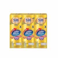 ราคา เอส-26 โกลด์ โปร นมUHT สูตร3 180 มล. (ยกลัง 27 กล่อง) (379952-694260010)