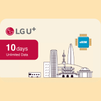 ราคา eSIM LG U⁺ - Unlimited - 10 Days (2942)