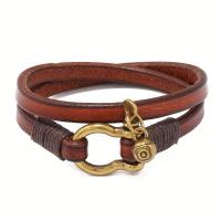 ราคา TEMU สร้อยข้อมือหนังผู้ชายสไตล์ยุโรปและอเมริกันแบบเรโทรสองวงแหวนพร้อมหัวเข็มขัดรูปเกือกม้าเรียบง่าย สร้อยข้อมือแฟชั่นหลากหลายสไตล์ (17592317390178)