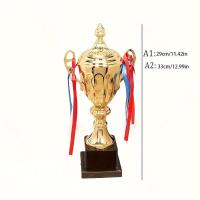 ราคา TEMU ถ้วยรางวัลโลหะสีทอง - รางวัลชิงแชมป์ขนาดใหญ่สำหรับการแข่งขันฟุตบอล, ฟุตบอล & กีฬาฟันเทนนี่ - รางวัลชนะเลิศ & ของที่ระลึกที่สมบูรณ์แบบ (17592379311515)