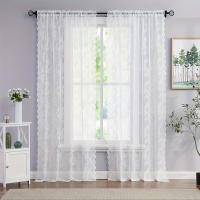 ราคา TEMU 1 ชิ้น ผ้าม่านลูกไม้ปักลายดอกไม้วินเทจ - ปิดบังแสงและตกแต่งห้องนั่งเล่น ซักเครื่องได้ (17592404867736)