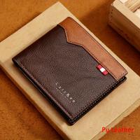 ราคา TEMU กระเป๋าสตางค์ผู้ชาย Spa Deal: กระเป๋าใส่บัตรสไตล์วินเทจแบบ Patchwork สีสันสดใส, หนัง PU นุ่ม พร้อมช่องใส่บัตรและ ID - ของขวัญสมบูรณ์แบบสำหรับแฟนหรือพ่อ (17592269427697)