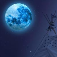 ราคา TEMU 1 ชิ้น สติกเกอร์ดวงจันทร์เรืองแสงในที่มืด, สติกเกอร์ติดผนังเพดานเรืองแสง, สติกเกอร์ดวงจันทร์และดาวเคราะห์เรืองแสง, เหมาะสำหรับห้องนอนและห้องนั่งเล่น (สีฟ้า) (17592234793581)