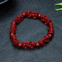 ราคา TEMU สร้อยข้อมือหินซินบาร์สวยงามพร้อมประดับลูกปัดมังกร - BULVEGEMET (17592211245465)