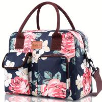 ราคา TEMU เป้สะพายหลัง TIANQIN WY ขนาดใหญ่แบบดูดซับความร้อน - ผ้าโอกซ์ฟอร์ดสีดำ, ไม่มี, เหมาะสำหรับการแคมป์ และใช้งานกลางแจ้ง, อุปกรณ์แคมป์ | เป้สะพายหลังลายดอกไม้ | กระเป๋าหน้าแขนทนทาน, เป้สะพายหลังแคมป์