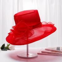 ราคา TEMU หมวกผู้หญิง หมวกตาข่ายพับได้ สไตล์อังกฤษ กันแดด ปีกกว้าง พร้อมโบว์ สำหรับฤดูใบไม้ผลิและฤดูร้อน (17592223234180)