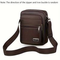 ราคา TEMU กระเป๋าหนังผู้ชายสไตล์คลาสสิค กระเป๋าสะพายข้างง่ายๆ (17592238322931)